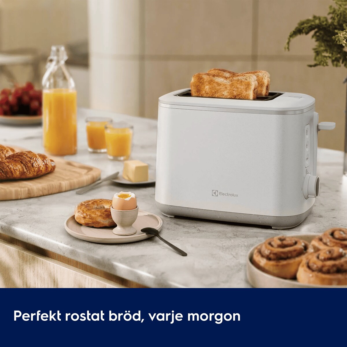 Perfekt rostat bröd, varje morgon