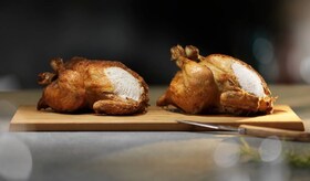 Golden and crispy crust