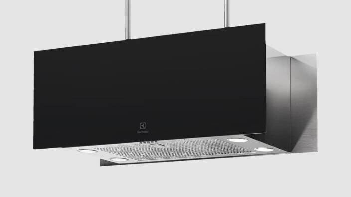 Köksfläkt i Matte Black-design