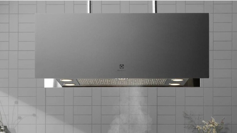 Köksfläkt i Matte Black-design