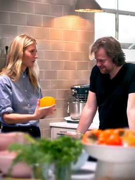 Gwyneth Paltrow och Magnus Nilsson