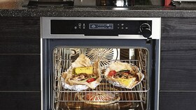 Kyckling som grillats till perfektion i en ångugn