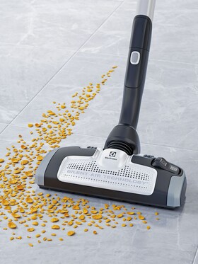 UltraSilencer Zen dammsuger upp cornflakes