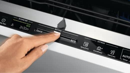 Diskmaskin med QuickSelect