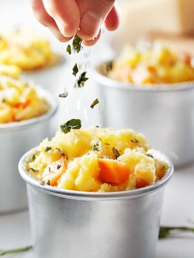 Potatissufflé med parmesan