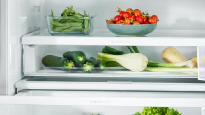 Zucchini i en kyl