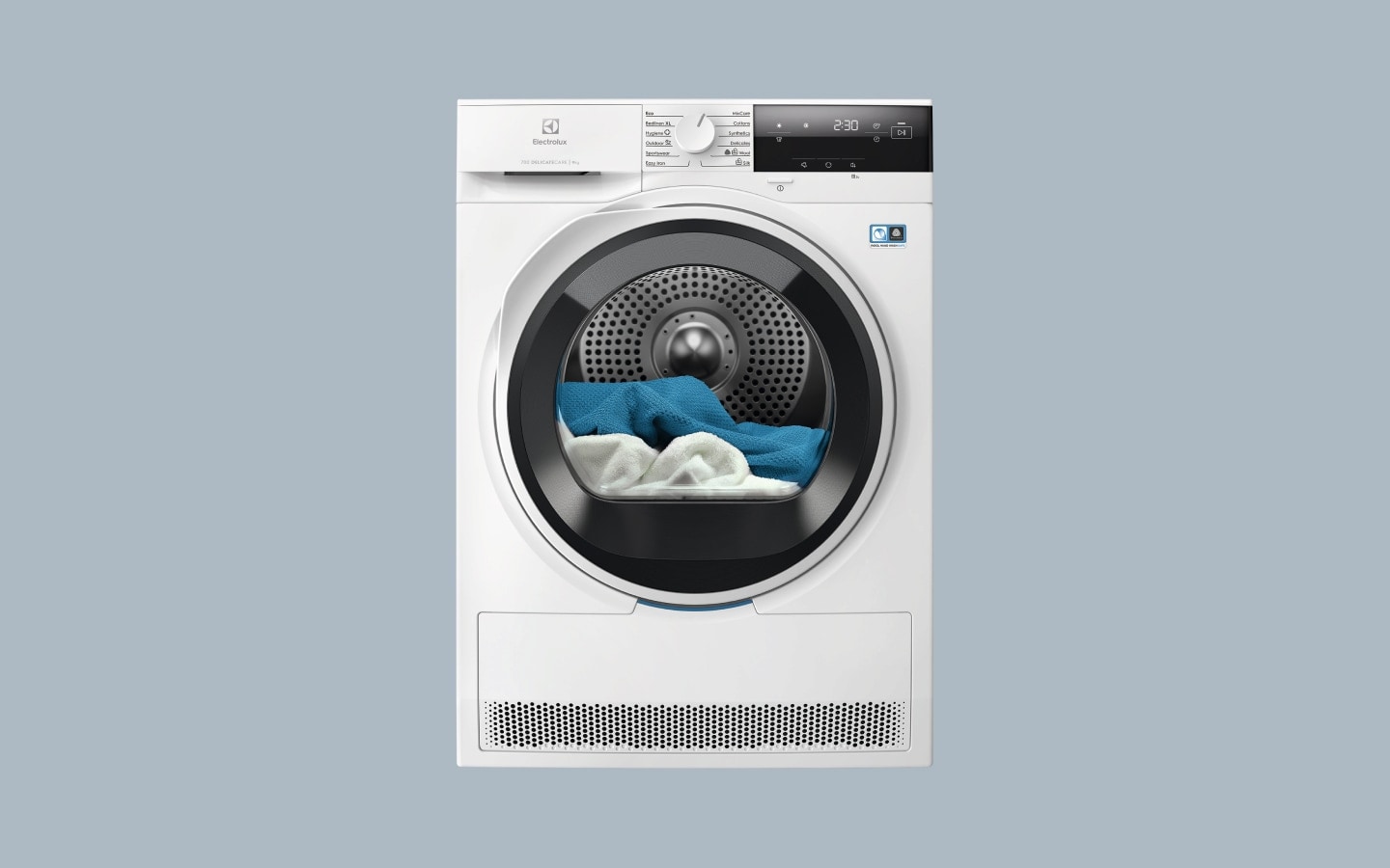 En torktumlare med värmepump från Electrolux