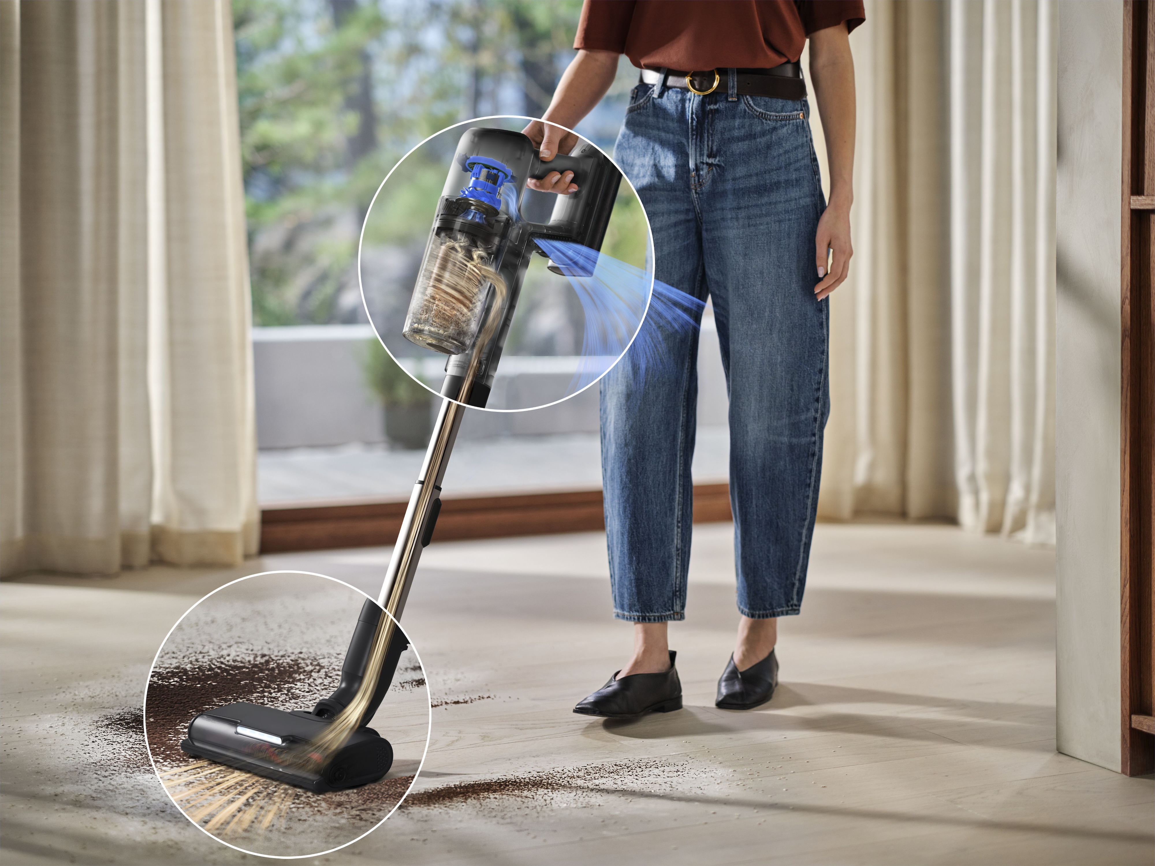 Powerful in every stroke  for any floor type