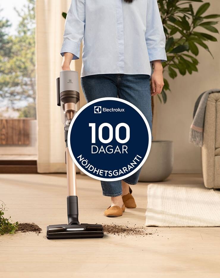 100 dagars nöjdhetsgaranti