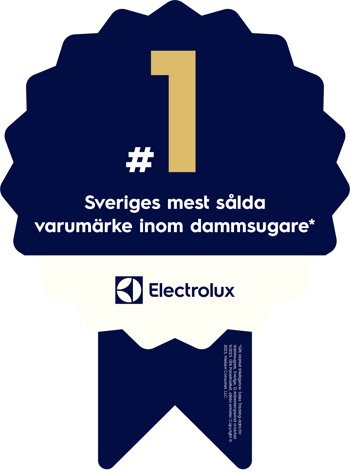 Electrolux ikon för nordens mest sålda varumärke