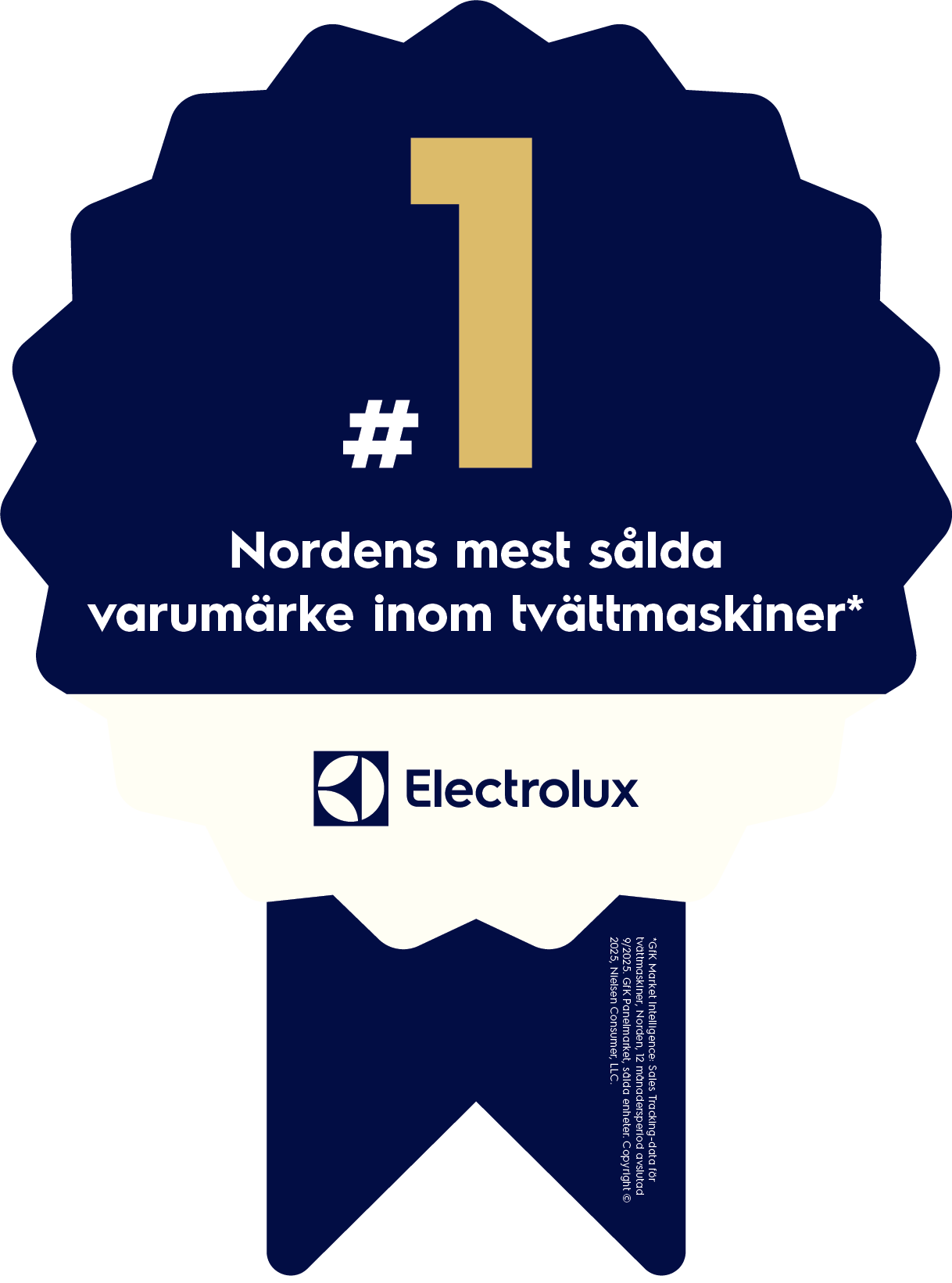 Electrolux ikon för nordens mest sålda varumärke