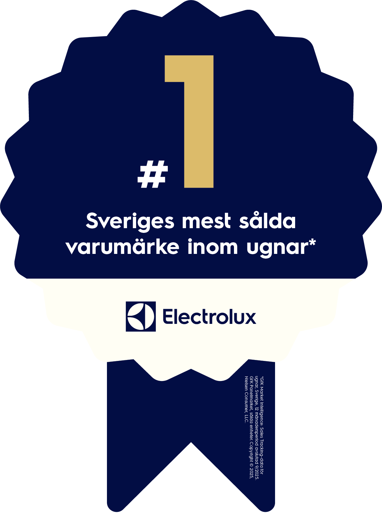 Electrolux ikon för nordens mest sålda varumärke