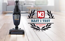 Pure F9 oppladbar støvsuger og M3 logo
