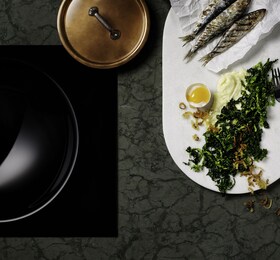 Fisk lagad med en Gourmet Range-häll