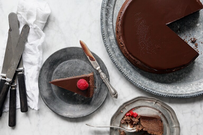 Cheesecake med choklad