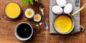 Ägg som har kokats i en Electrolux ångugn